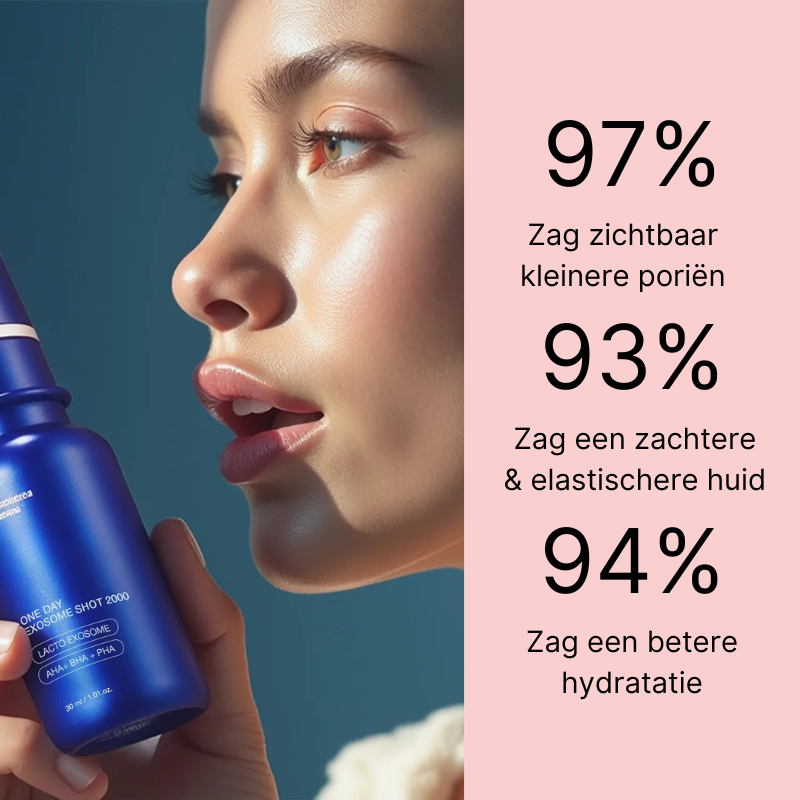 Exosome Shot - Vaarwel beschadigde huid!